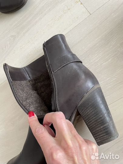 Ботинки женские на каблуке, 41 размер