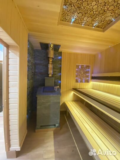 Внутренняя отделка бани под ключ