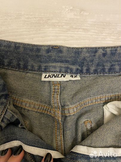 Джинсы синие y2k