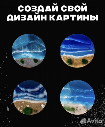 Набор для творчества из эпоксидной смолы