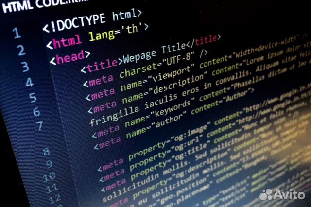 Услуги web программиста JS, PHP, CSS, html