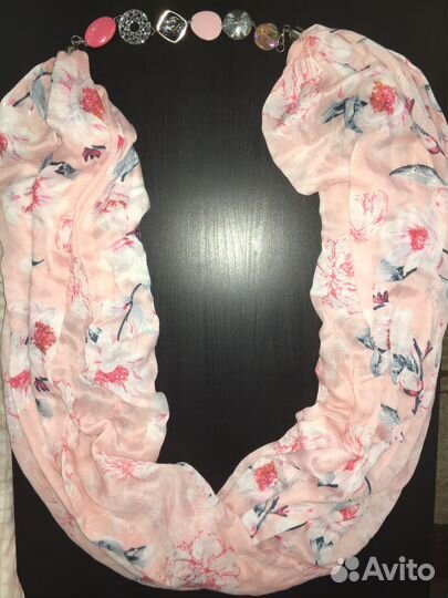 Снуд из искуственного шёлка