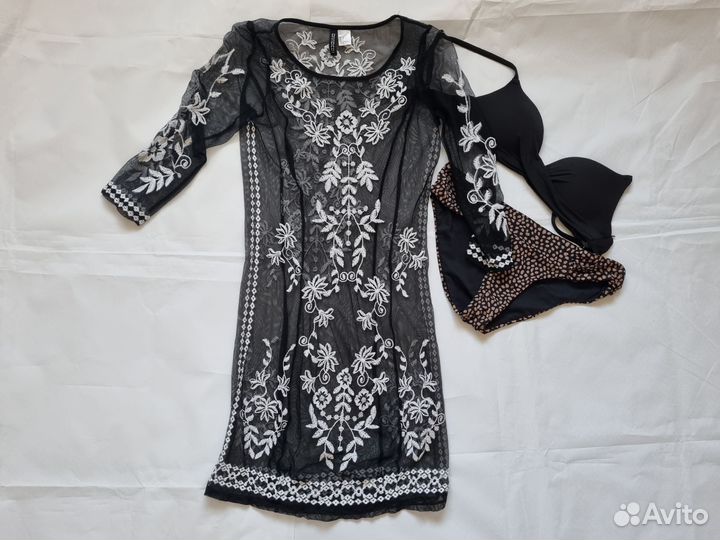 Платье туника пляжное H&M 40 42