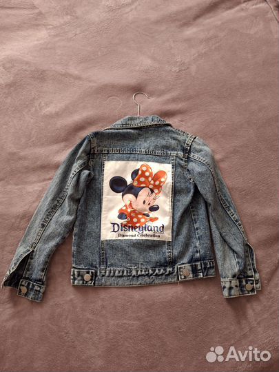 Джинсовая куртка для девочки 122 128