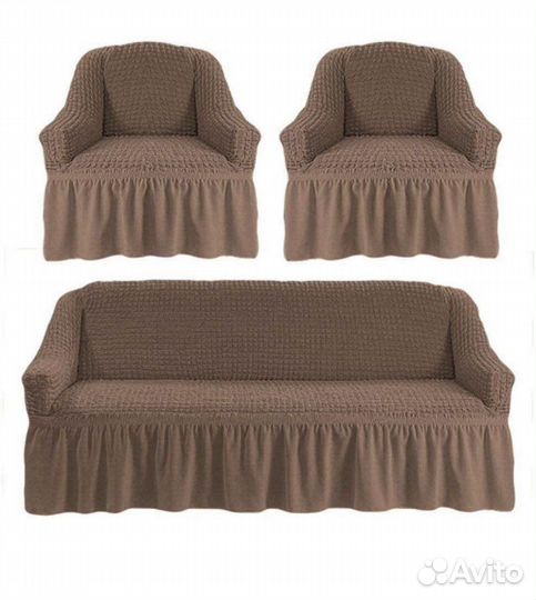 Накидки универсальные на диван и кресла