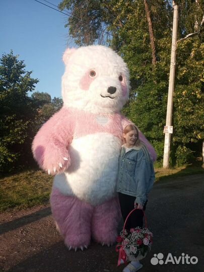 Панда,Гигант-Мишка 2.6 m ростовая кукла