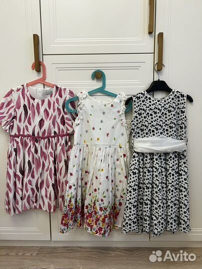 Платья летние 8лет 128