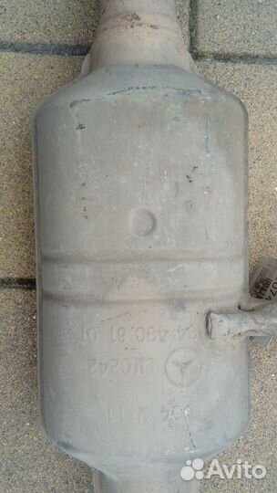 Средняя часть глушителя мл500