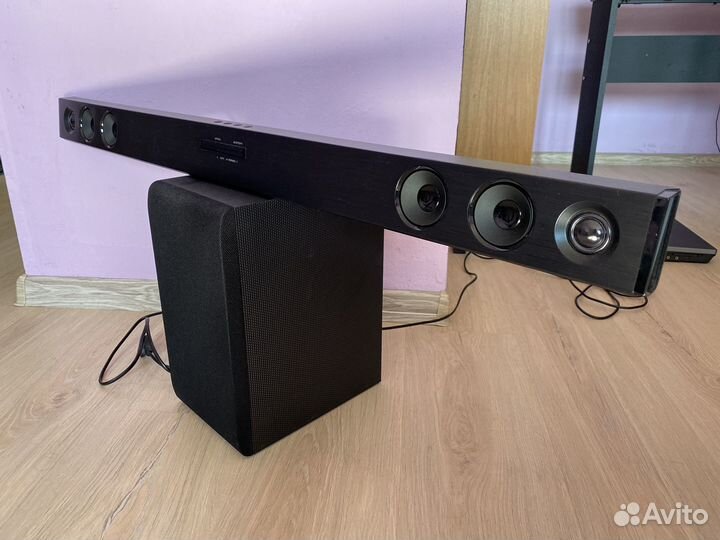 Саундбар с сабвуфером lg sqc2