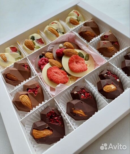 Конфеты ручной работы из бельгийского шоколада