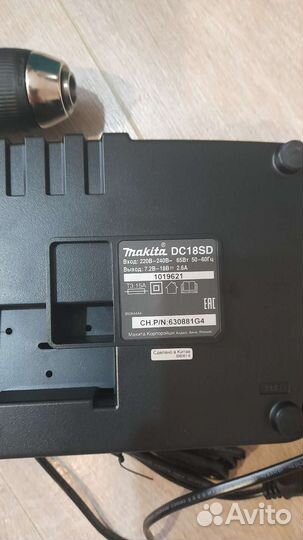 Аккумуляторная дрель шуруповерт makita 18v
