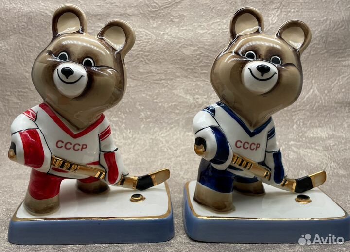 Мишка Хоккеист СССР. Олимпиада Москва 1980