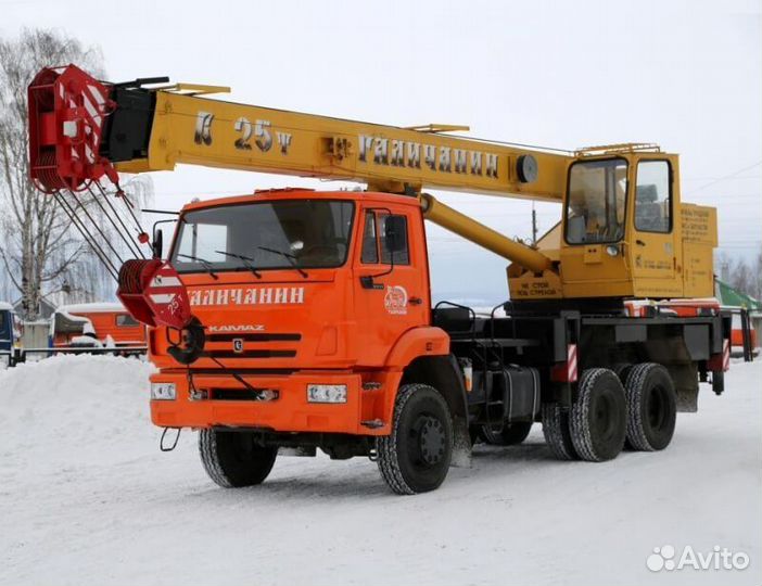 Аренда и услуги автокрана-вездехода, 31.1 т, 33 м, с гуськом 7.5 м