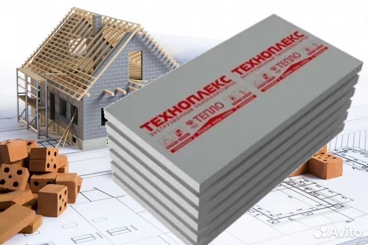 Техноплекс XPS экструзия утеплитель Технониколь