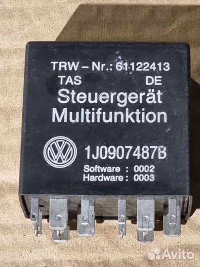 Реле 452 Volkswagen Passat B5 (2000-2005)