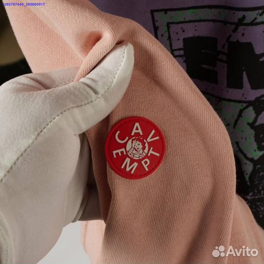 Худи Cav Empt персиковое