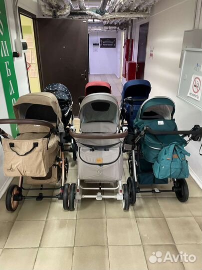 Детские коляски 2 в 1 новые