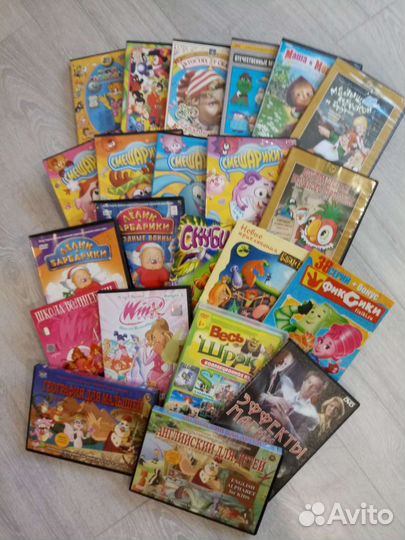Dvd диски мультфильмы