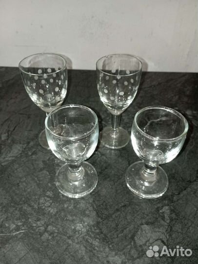 Бокалы, рюмки