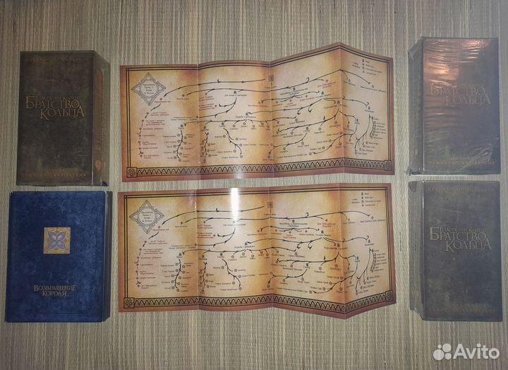 Vhs, DVD Властелин колец, Крепкий орешек, Матрица