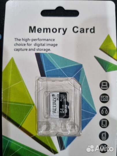 Карты памяти microSD 32/64