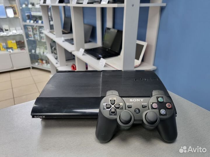 Sony PS3 super slim 500gb прошитая/34 игры