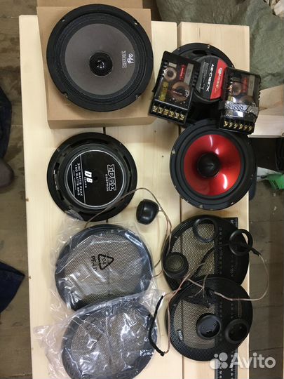Автомобильные колонки 16 см бу