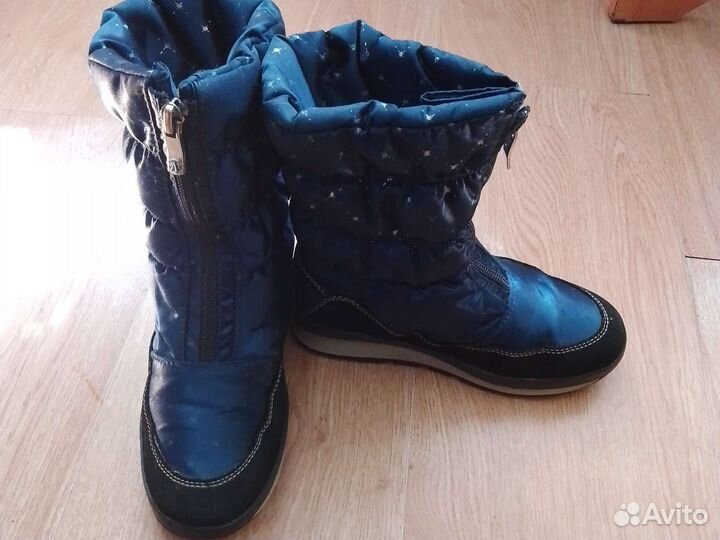 Сапожки для девочки зимние