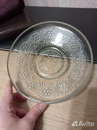 Блюдо СССР и Салатник стекло