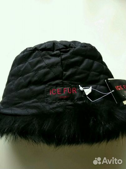 Шапка из меха лисы (новая)