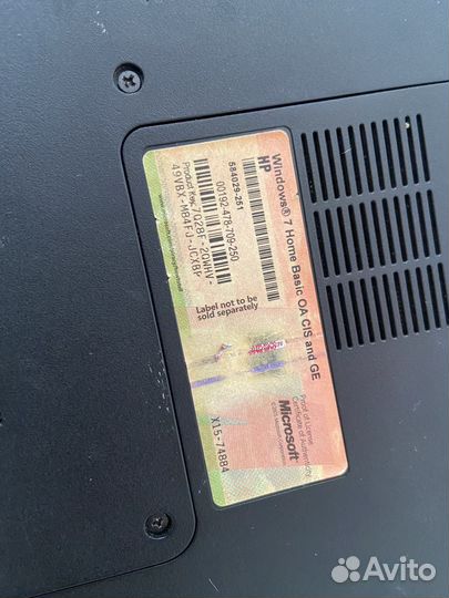 Ноутбук hp pavilion dv6