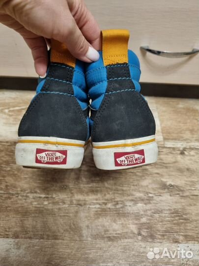 Кеды vans высокие