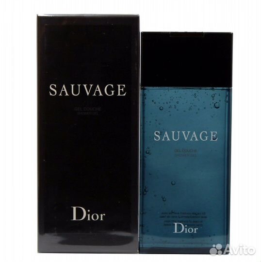 Dior sauvage гель для душа 200 мл