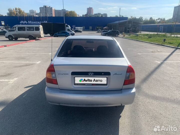 Hyundai Accent 1.5 AT, 2007, 298 000 км