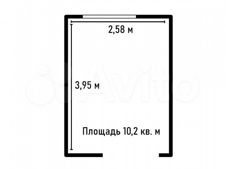 Свободного назначения, 10.2 м²