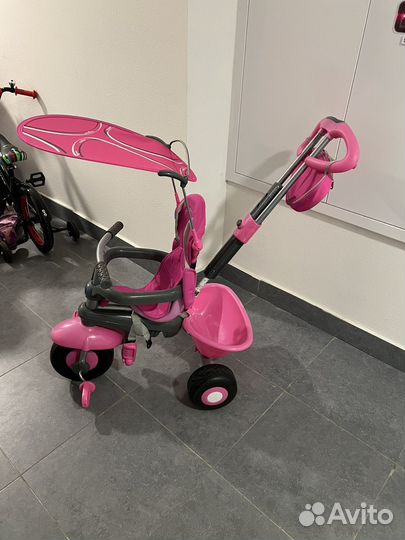 Детский велосипед с ручкой бу