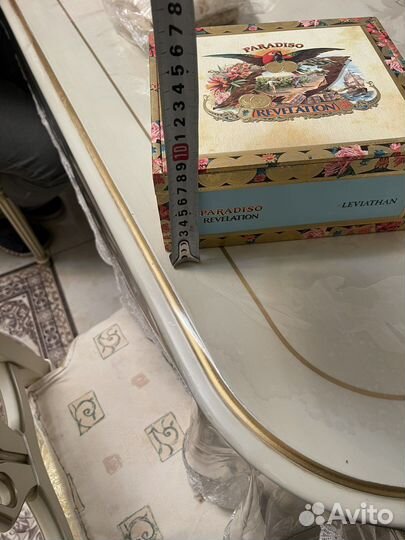 Новая коробка из под сигар из натурального дерева