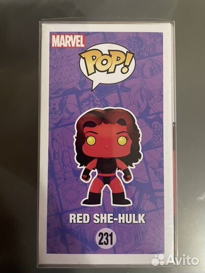 Фигурка Funko PopMarvel Red She-Hulk (sdcc 2017)