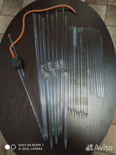 Набор стеклянных пипеток