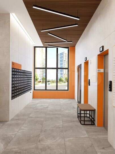 2-к. квартира, 66 м², 7/25 эт.