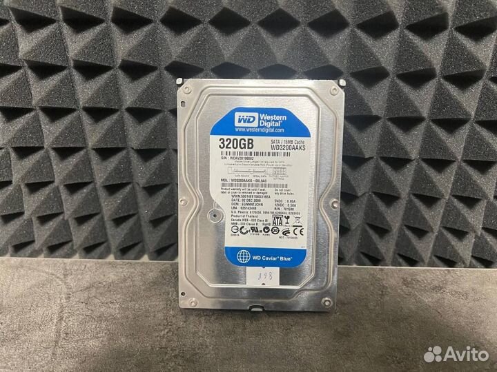 Жесткий диск WD 320gb