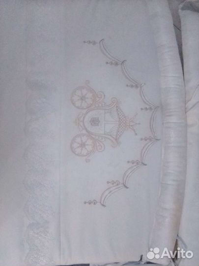 Мягкие бортики в кроватку