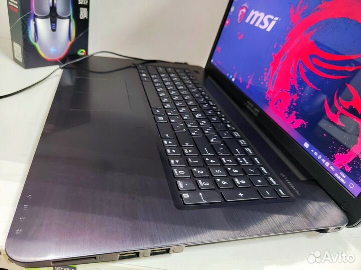 Игровой asus 17.3 i5,940mx, ssd (гарантия