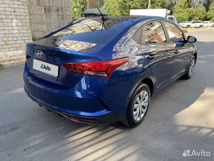 Hyundai Solaris 1.6 AT, 2021, 44 000 км