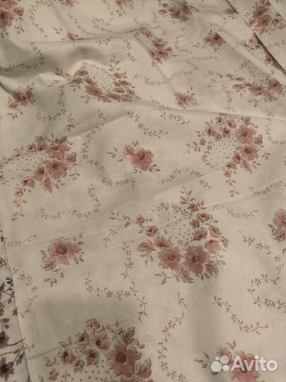 Отрез ткани ситец СССР 2 штуки, 6м.цена за все