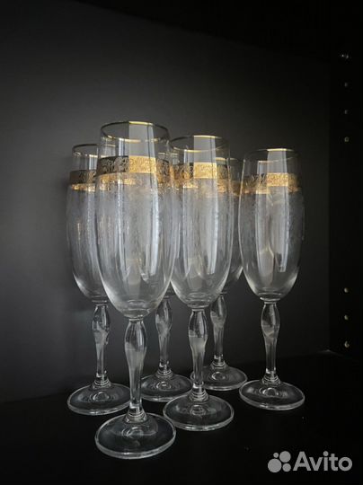 Фужеры чехословакия