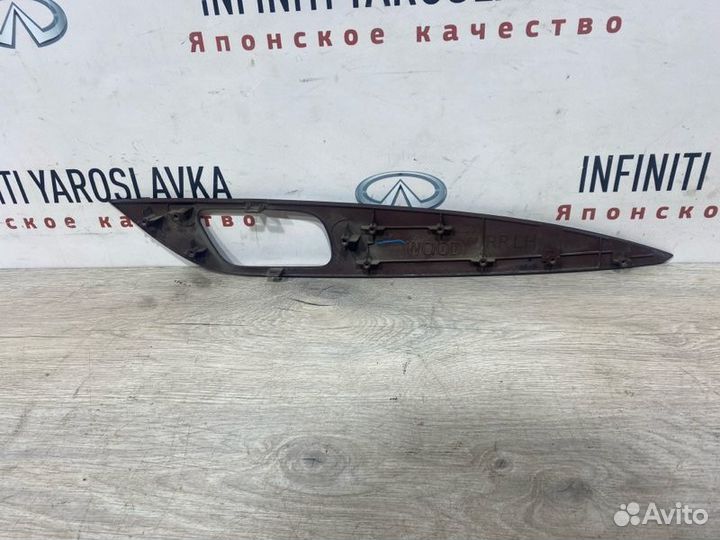 Накладка ручки двери задняя левая Infiniti Ex35