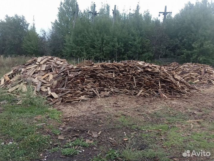 Дрова горбыль пиленый