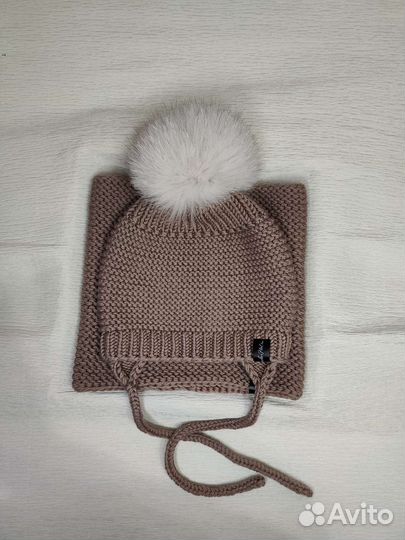 Шапка и снуд 50-52 см