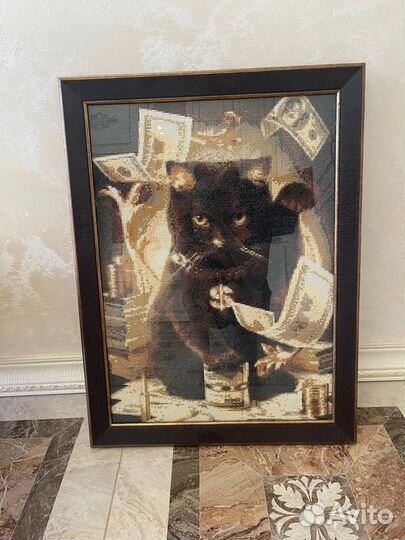 Картины вышитые